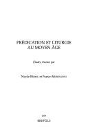 Copertina  L'ambon, lieu liturgique de la proclamation de la parole dans l'Italie du XII et XIII siècle