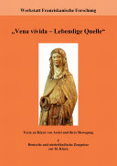 Copertina  Aus dem \\St. Klara-Buch\\ [KIB]