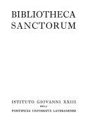 Copertina  Bibliotheca Sanctorum. Vol. 14: Prima appendice