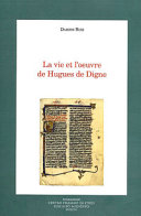 Copertina  La vie et l'oeuvre de Hugues de Digne
