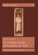 Copertina  La teologia mistica di Iacopone da Todi
