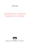 Copertina  Architettura religiosa medievale in Umbria