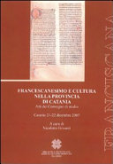 Copertina  I documenti del convento di San Francesco di Paternò