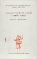 Copertina  Fray Diego Valadés y los Indios